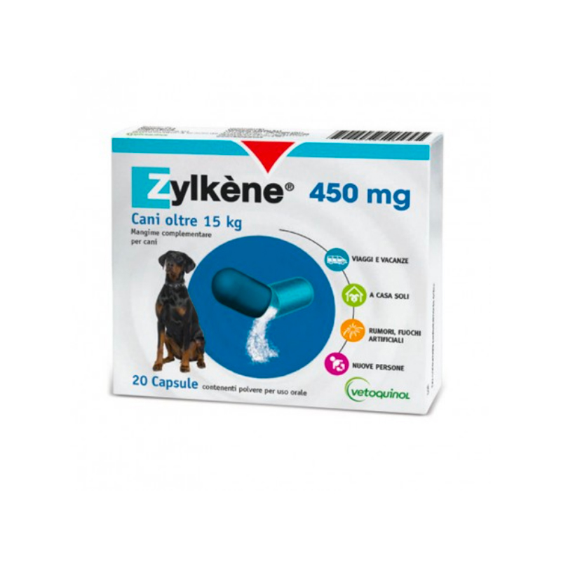 ZYLKENE 450 MG (20 cps) - Aiuta cani e gatti nelle situazioni di disagio