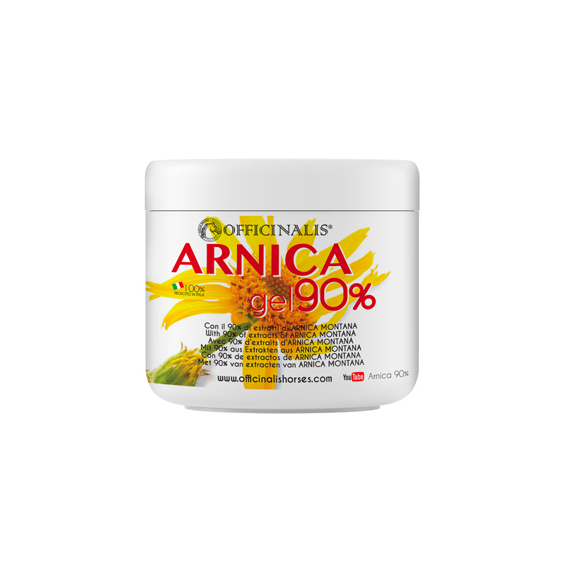 officinalis arnica gel 90% (500 ml) - gel concentrato per muscoli e tendini